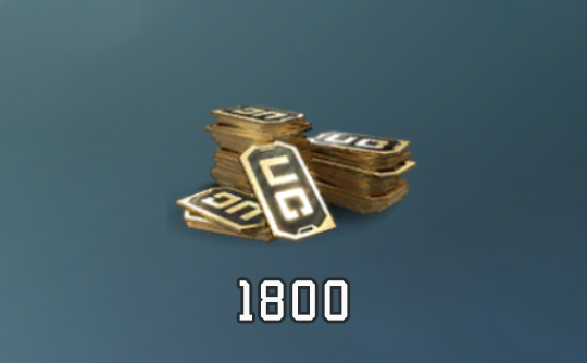 1800 UC（国际服）id直充无需账密 绝地求生手游 刺激战场PUBG MOBILE